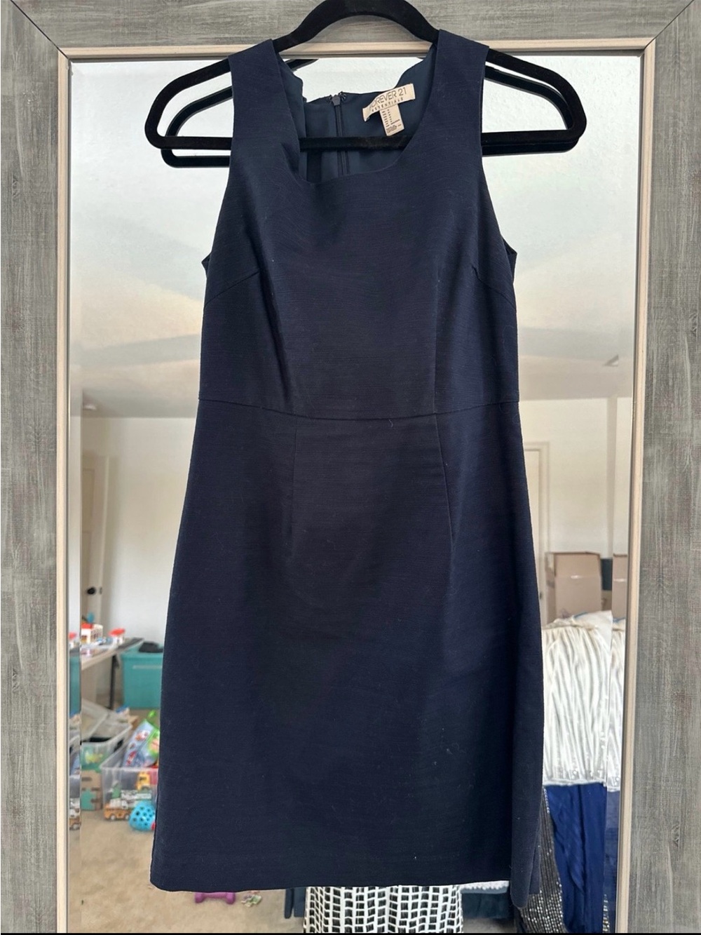 Classic Navy Sheath Dress forever 21 size small